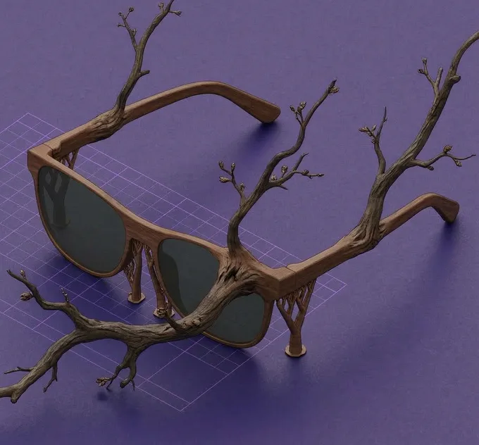 AI 3D model output